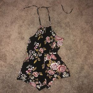Angie halter top romper